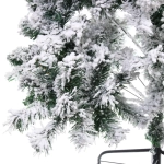 Ёлка «Камелия» 150 см, ПВХ с белым инеем (320 веток)