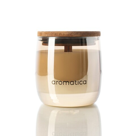 Аромасвеча AROMATICA Амбра и дубовый мох