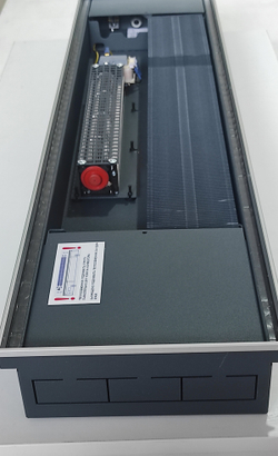 Внутрипольный конвектор Vent KVZV 250-85-3500 с принудительной конвекцией