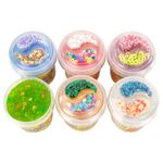 Слайм (лизун) с наполнителями МИКС, 140 г, ассорти 6 видов, JOLLY JOT (ДЖОЛИ ДЖОТ), 665950