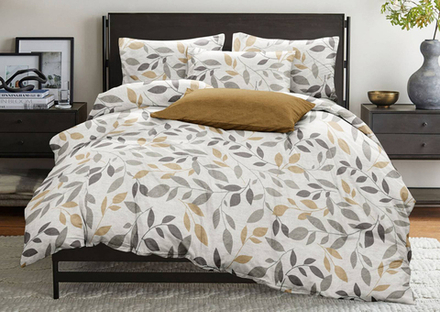 Комплект постельного белья 2 сп с простыней на рез.160х200 БЯЗЬ "Sachet" (нав. 70х70 или 50х70)