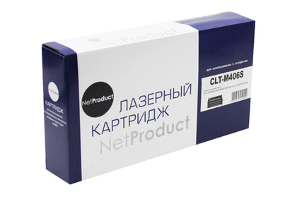 Тонер-картридж  CLT-M406S для Samsung CLP-360/365/368/CLX-3300/3305, M, NetProduct 1K