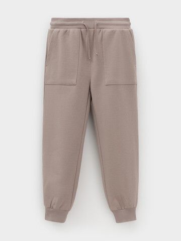 брюки  для мальчика  КР 400838/коричневый к624