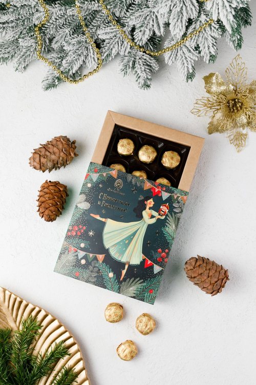 Фруктовые конфеты «Фрутодень» Щелкунчик, 120 г в подарочной обложке