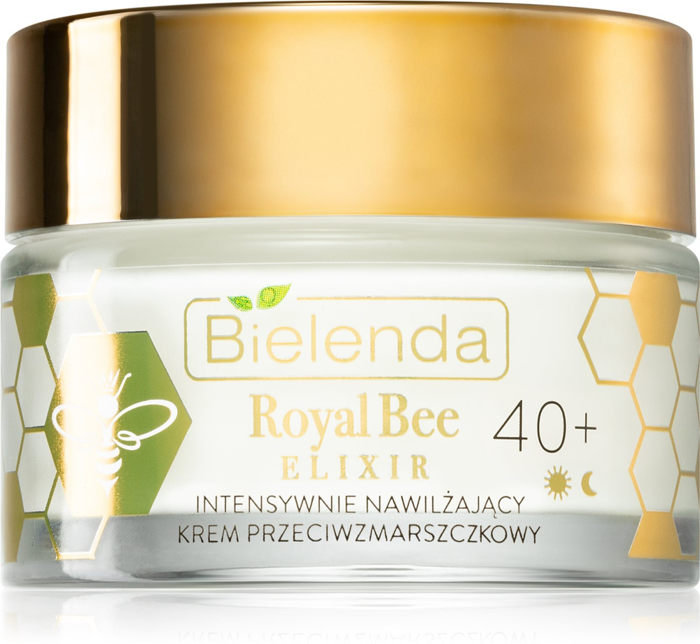 Bielenda Royal Bee Elixir - Интенсивно увлажняющий крем против морщин /  40+ 50  ml  / GTIN 5902169045463