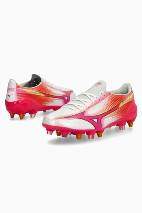 Бутсы Mizuno Alpha III Elite Mix - розовый