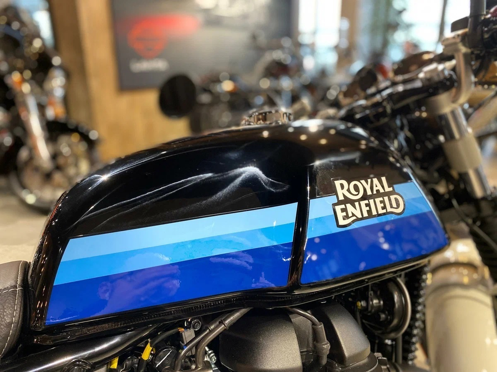 Royal Enfield Continental GT 650 Slipstream Blue (Black Alloy)