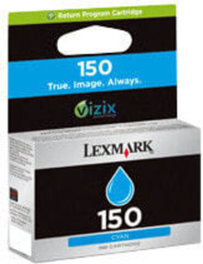 Lexmark 14N1608E струйный картридж 1 шт Подлинный Голубой