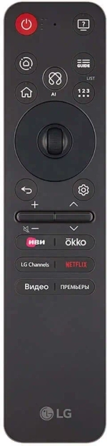 Телевизор LED LG 75" 75NANO80A6B.ARUG синяя сажа 4K Ultra HD 60Hz DVB-T DVB-T2 DVB-C DVB-S DVB-S2 USB WiFi Smart TV