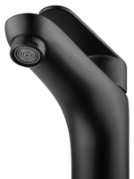 Смеситель для раковины высокий WONZON & WOGHAND ALFA, Черный матовый (WW-A40232-MB)