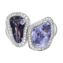 Кольцо со Шпинелью и Бриллиантами, R0033-26/1