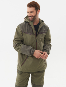 Костюм летний Антигнус-Премиум ткань Ravena Peach Wash цвет Хаки