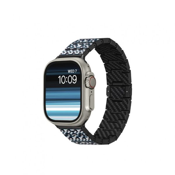 Браслет PITAKA Carbon Fiber Watch Band для Apple Watch Мозаика | Mosaic