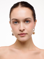 Серьги "Ball" Bicolor