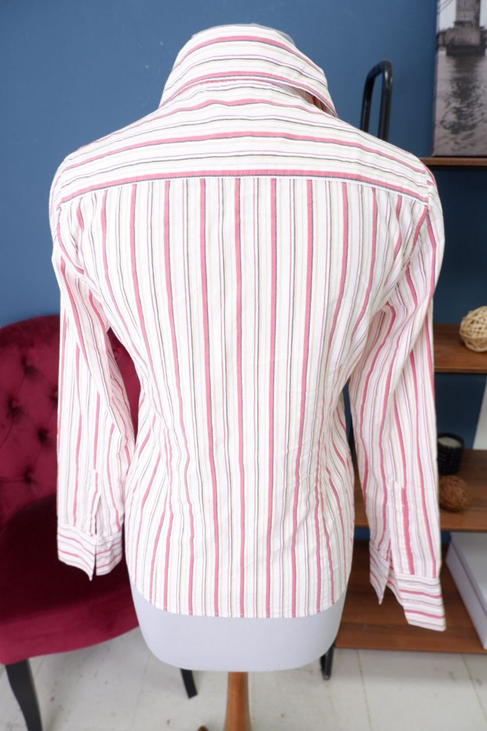 Рубашка Global Sport в полоску 42 размер