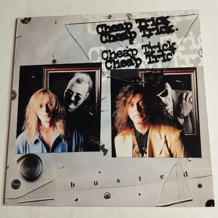 Винтажная виниловая пластинка LP Cheap Trick Busted (Holland 1990)