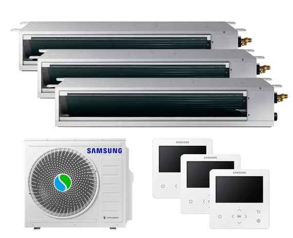 Мульти сплит-система Samsung 2х AJ026TNLPKH 1х AJ035TNLPKH / AJ080TXJ4KH