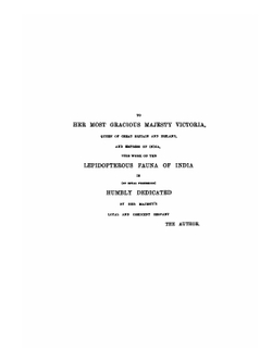 Lepidoptera indica. Volume 1 | Frederic Moore