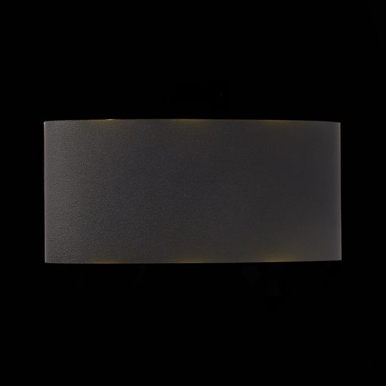 SL089.401.06 Светильник уличный настенный ST-Luce Черный кварцевый LED 6*1W 4000K BISELLO