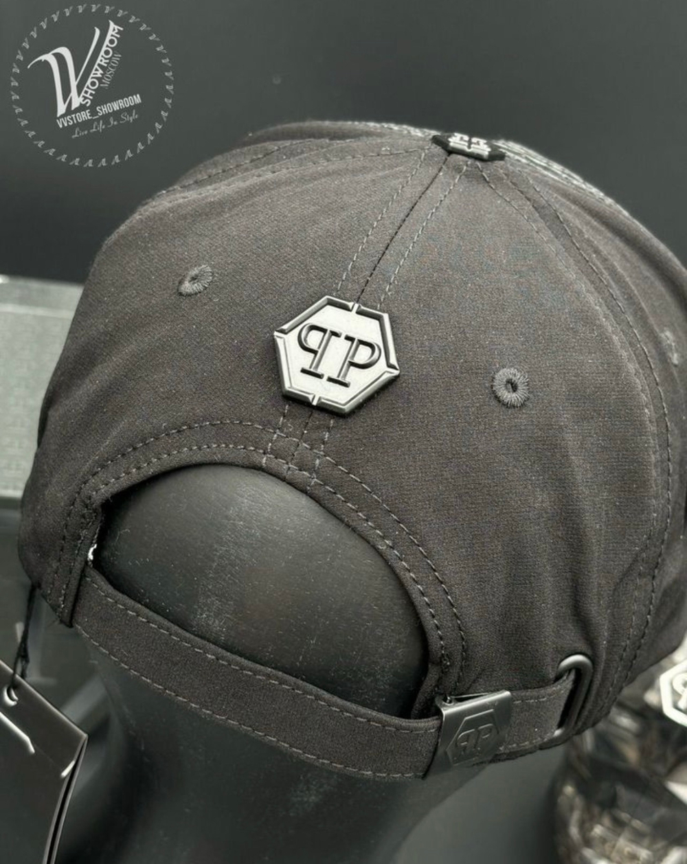 Бейсболка Philipp Plein Skull Bones премиум