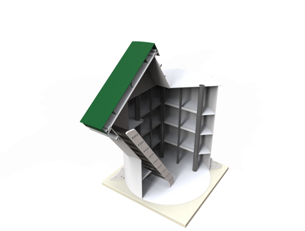 Погреб Kellari 7 Коло Веси(2000x2000x2700см;435кг;) - арт.560267