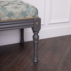 Банкетка Классика 2 Серый Каледония Минт