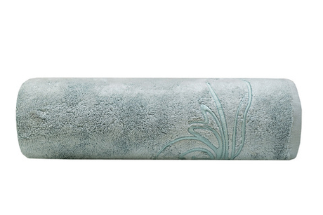 Полотенце 70х140 Garda Decor Лирика бирюзовое