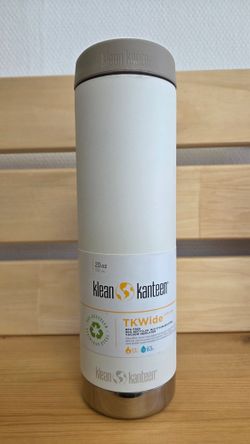 Термокружка Klean Kanteen TKWide Cafe Cap 20oz (592 мл) Tofu (витринный образец, небольшие потертости на донышке))