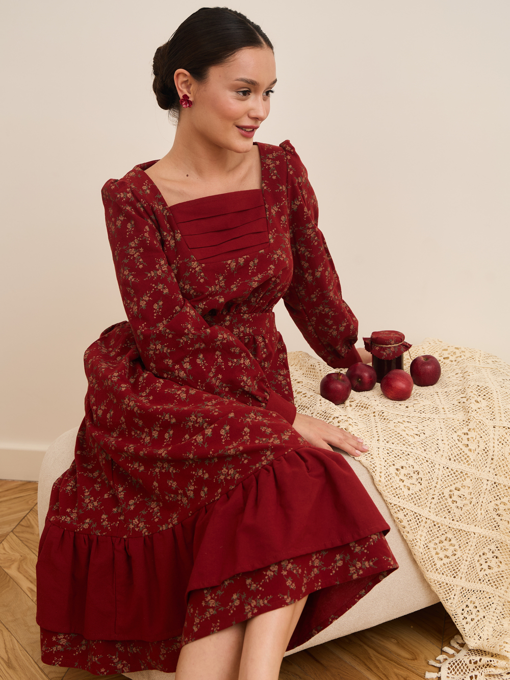 Платье с драпировкой