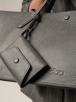 Женская кожаная сумка DBR 31136 мышиный