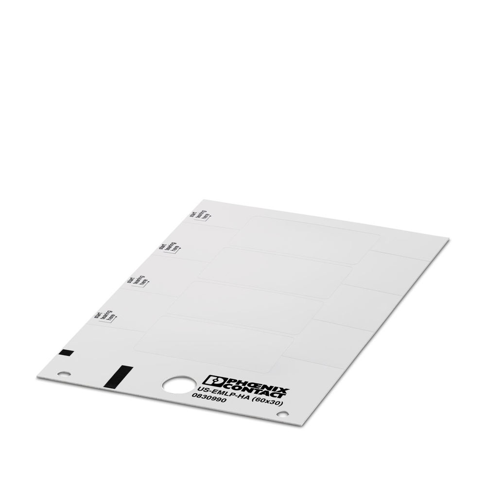 0830996 - US-EMLP-HA (60X30) CUS - Пластиковая табличка