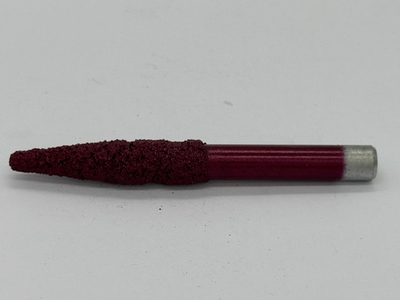 Алмазная фреза с конической головкой для гравировки гранита с ЧПУ 10-4-50-90 мм