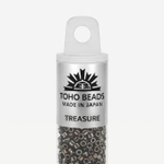 Японский бисер TOHO Treasure (№83), металлизированный, непрозрачный глянцевый