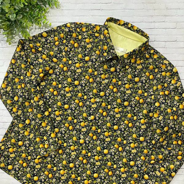 ЛИМОНЫ, 100% хлопок, ширина 110 см 5