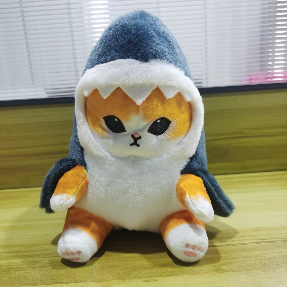 Плюшевая игрушка "Котик-акула"