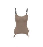 Топ вторая кожа М, Серо-Бежевый