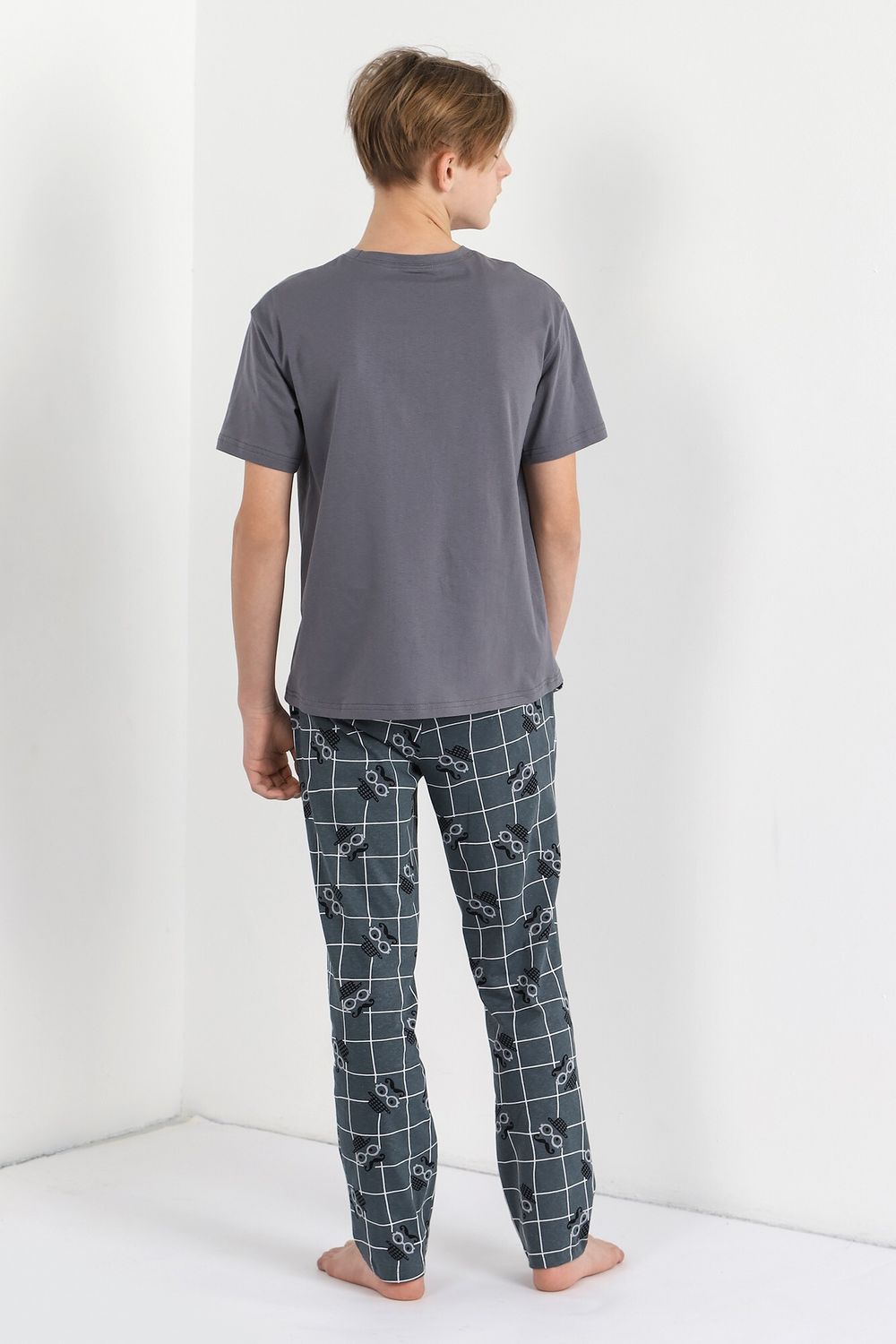 Костюм для мальчика Чарли-1 Виотекс СЕРЫЙ