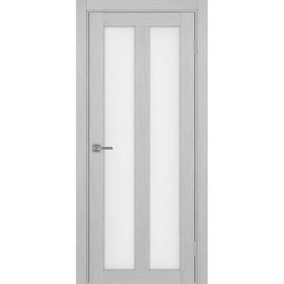 Купить Межкомнатная дверь экошпон Турин 521.22 дуб серый остеклённая