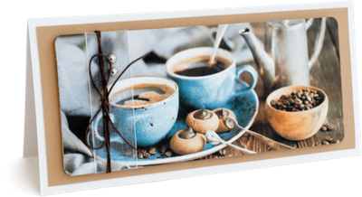 Открытка без надписи Женская