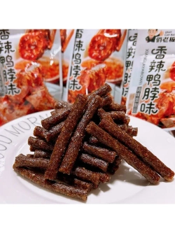Азиатские снеки острые палочки со вкусом Утки 20 г * 30 шт