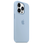 Силиконовый чехол с поддержкой MagSafe Apple Silicone Case для iPhone 14 Pro, Sky (Чистое небо)