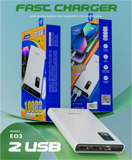Power Bank Yookie EO3 (10 000mAh)