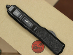 Нож Microtech Makora S/E - темная рукоять, черный клинок