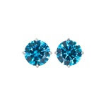 Серьги пусеты Topaz M