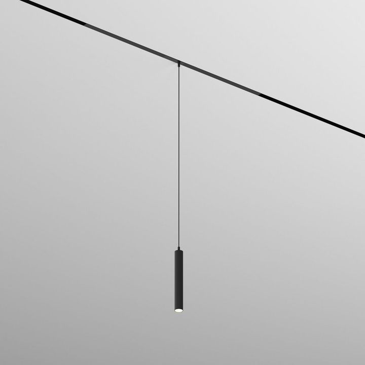 Трековый светодиодный светильник Denkirs Simple Spot DK8108-BK