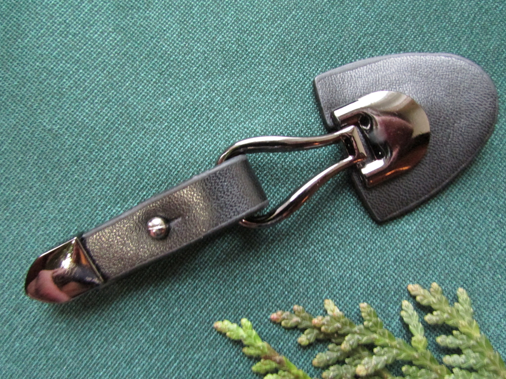 Застежка клевант, р. 10х3,5 см.