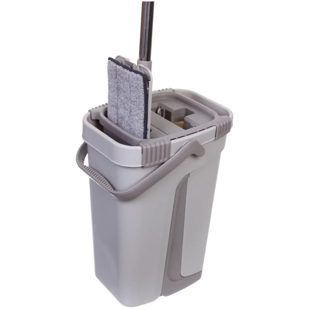 Набор для уборки «Селфи» Спарклин ведро с отжимом, швабра, две насадки) в цветной коробке ZY021