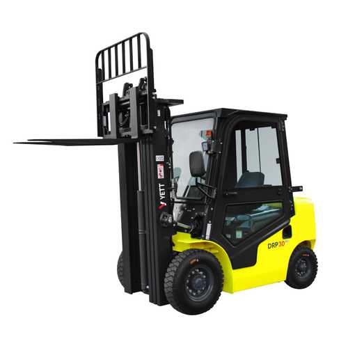 Дизельный погрузчик с кабиной YETT DRP30-M1K2C-M300-3W-K