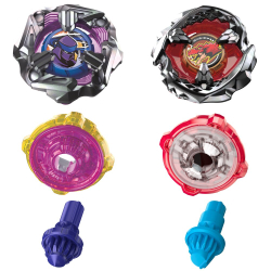 Hasbro Beyblade X - Бит Тиранно 4-70Q и Нож Шиноби 4-80HN 2-PAK пополнение G1542