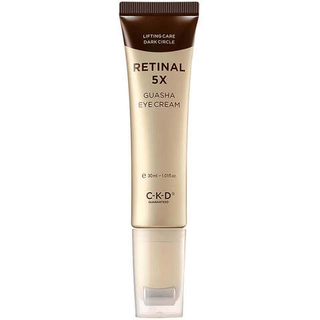 CKD Retinal 5X Guasha Eye Cream, Омолаживающий крем для век с роликовым массажером Retinal 5X, 30ml